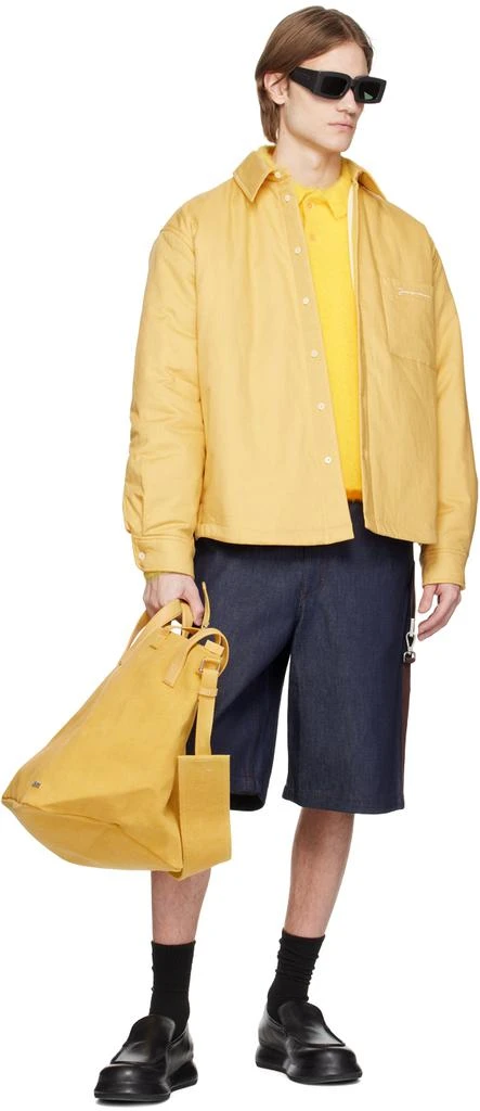 商品Jacquemus|Yellow Le Raphia 'La Chemise Boulanger' Shirt,价格¥1974,第4张图片详细描述