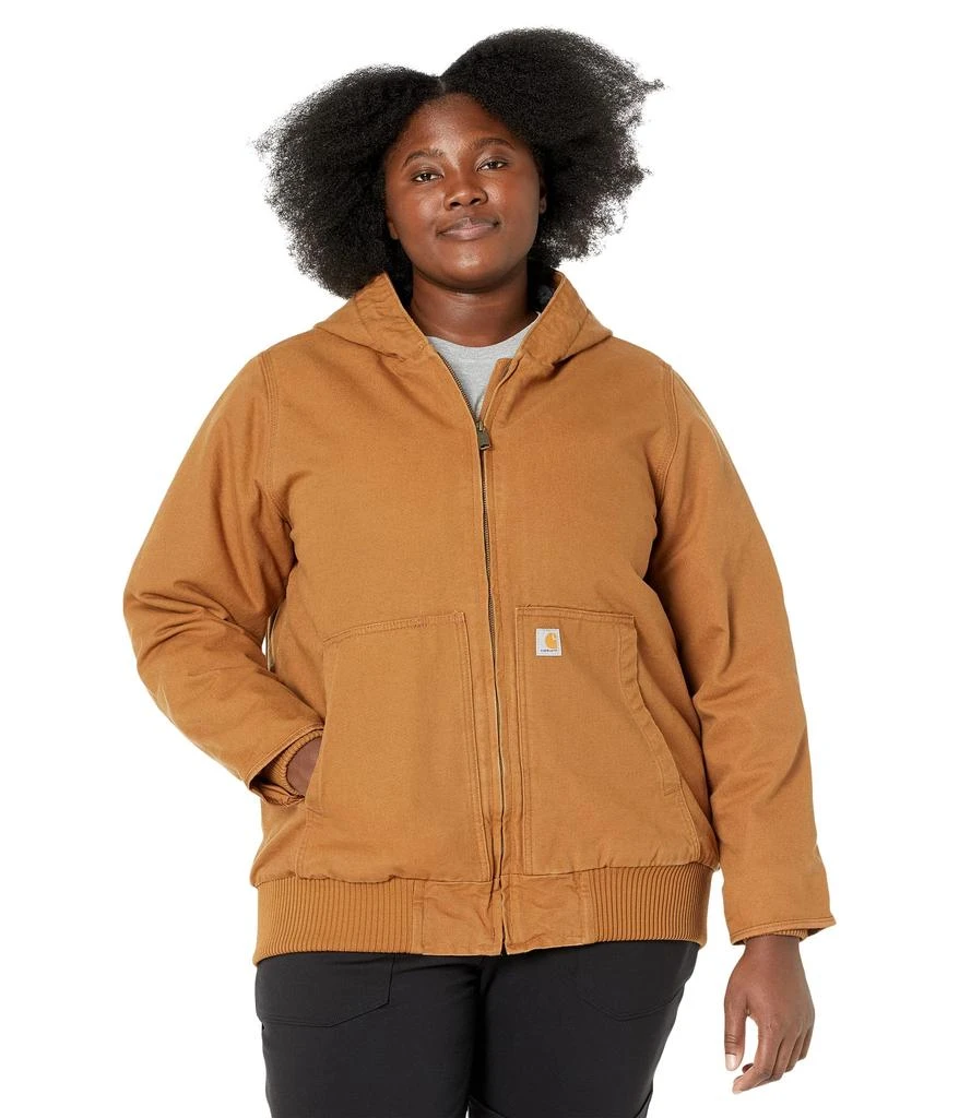 商品Carhartt|Plus Size WJ130 Washed Duck Active Jacket,价格¥908,第1张图片