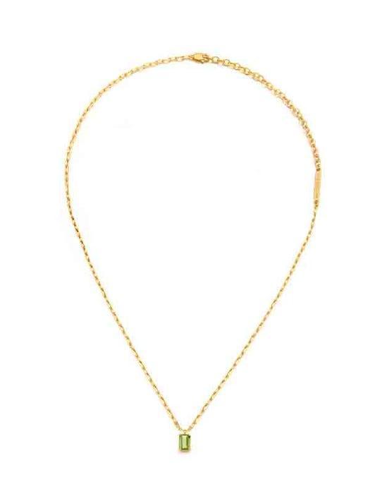 商品hyeres-lor|Ethancel Color Silver Necklace 5 Color,价格¥1380,第7张图片详细描述