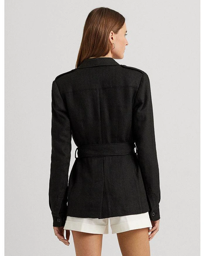 商品Ralph Lauren|Belted Herringbone Utility Jacket,价格¥2049,第3张图片详细描述