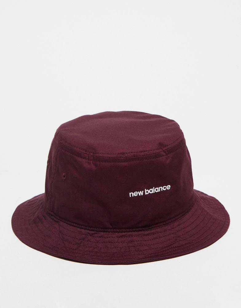 商品New Balance|New Balance legends bucket hat in burgundy,价格¥143,第1张图片