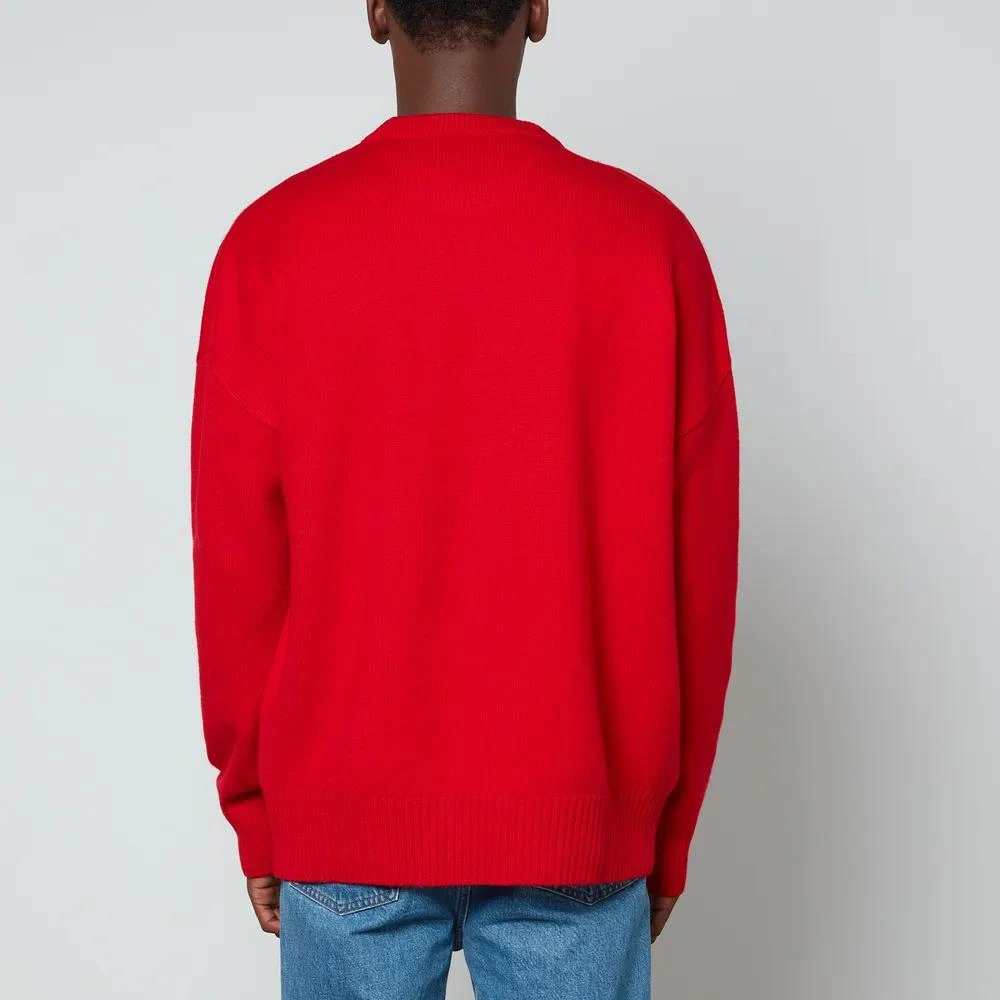 商品AMI|AMI de Coeur Intarsia Virgin Wool Jumper,价格¥2136,第2张图片详细描述