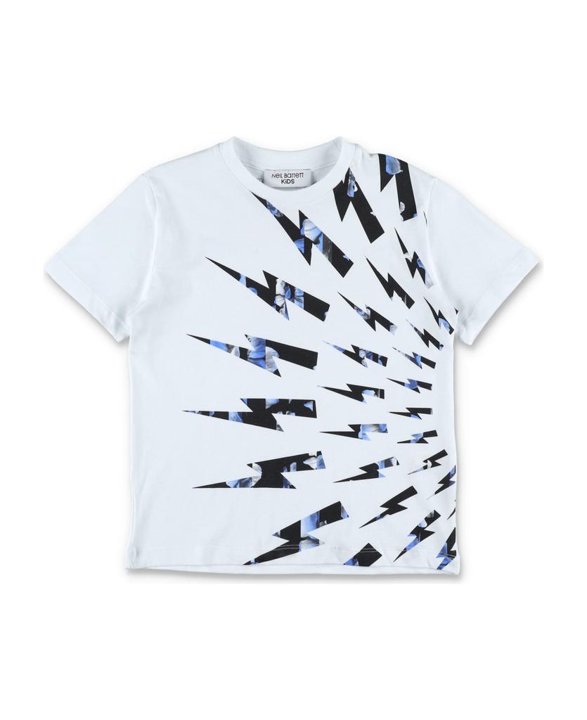 商品Neil Barrett|Thunderbolts T-shirt,价格¥505,第1张图片