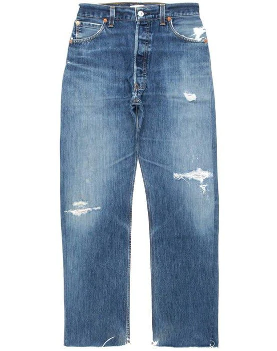 商品Re/Done|High Rise Stove Pipe Jeans,价格¥605,第3张图片详细描述