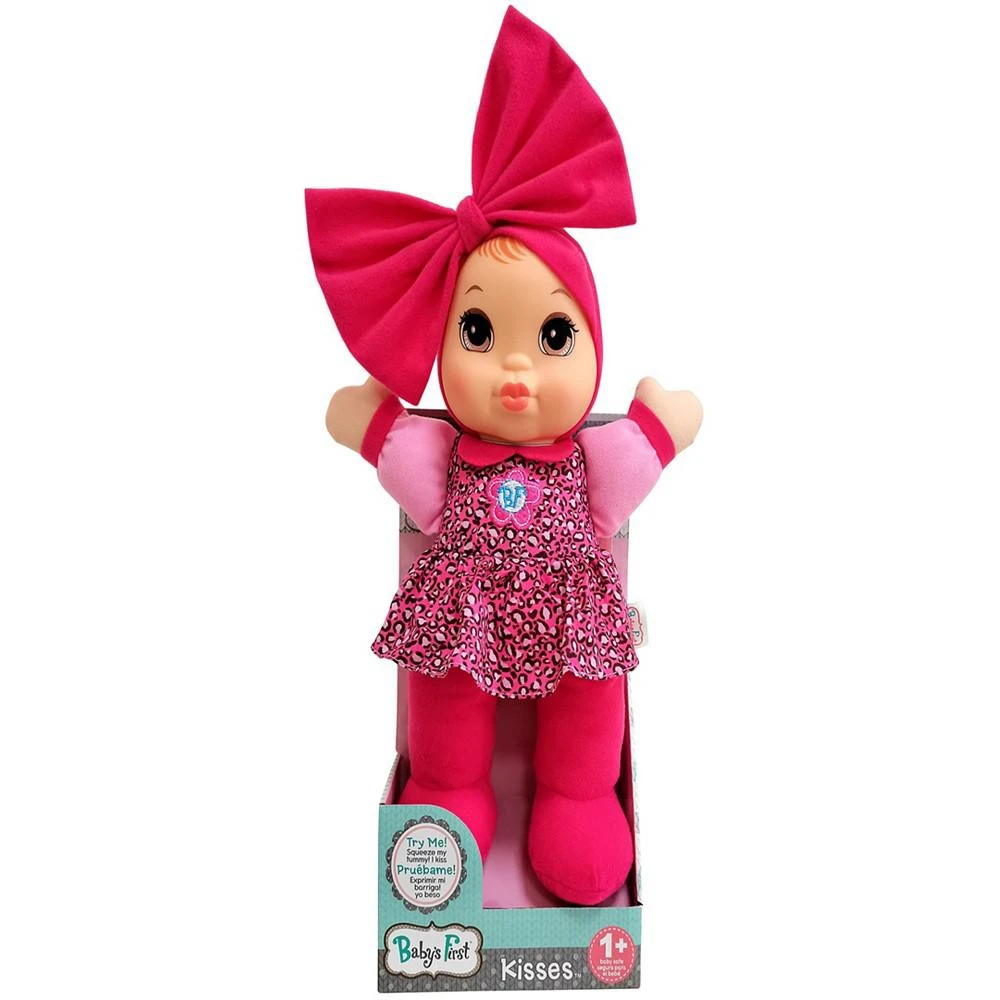 商品Baby's First by Nemcor|Kisses Baby Doll Toy with Animal Print Top,价格¥112,第1张图片
