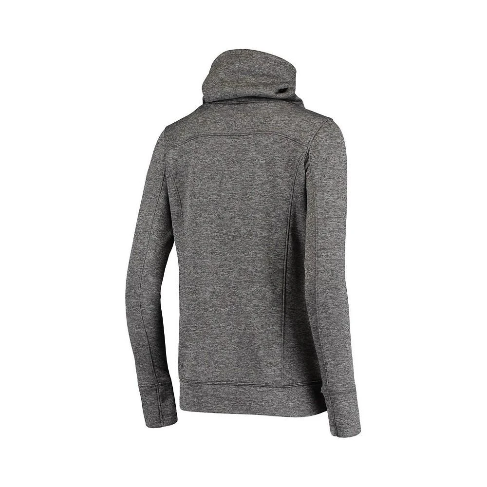 商品Under Armour|Women's Heathered Gray Oakland Athletics 2018 Postseason Block Plate Tri-Blend Pullover Hoodie,价格¥594,第3张图片详细描述