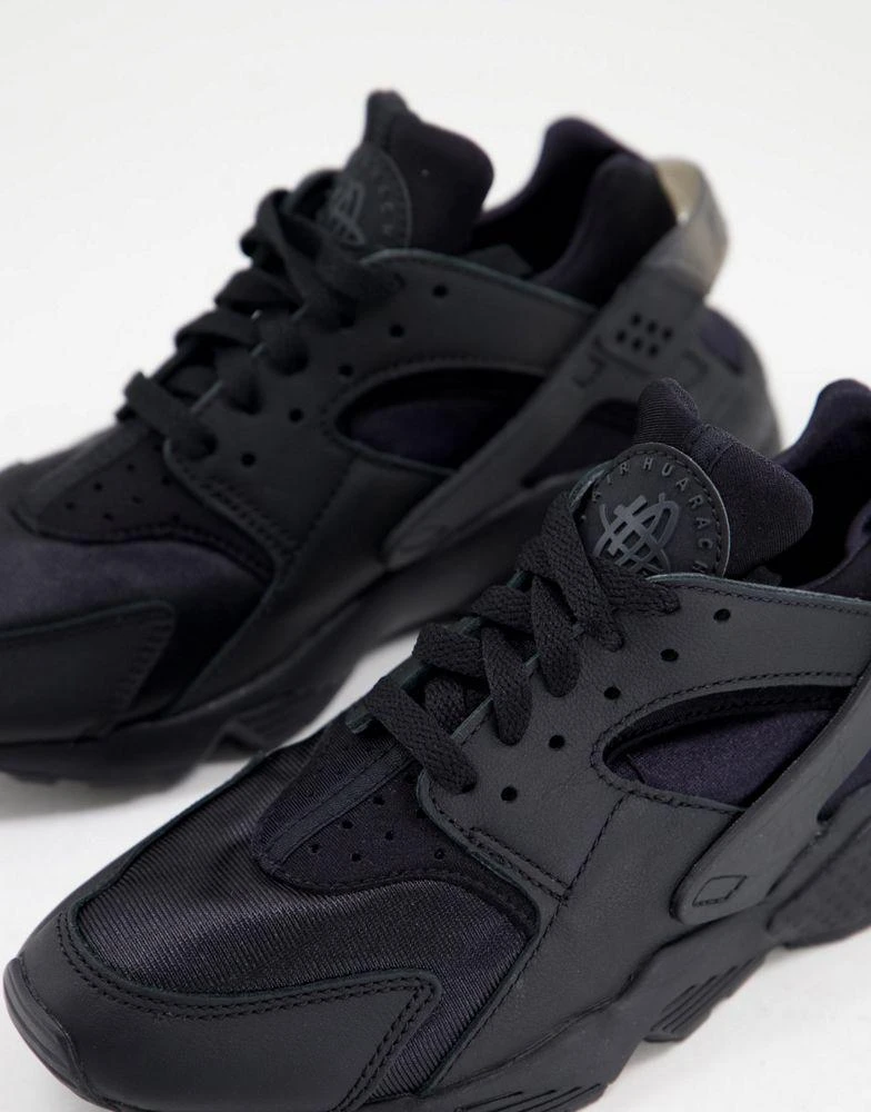 商品NIKE|Nike Air Huarache trainers in triple black,价格¥806,第2张图片详细描述
