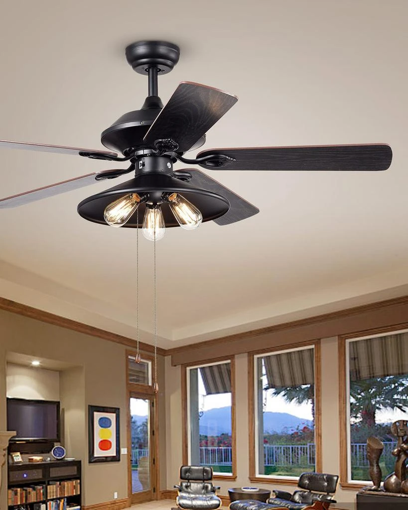 商品Home Accessories|Edison Chandelier Ceiling Fan,价格¥3801,第1张图片