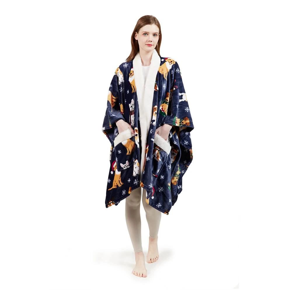 商品Charter Club|Cozy Plush Wrap Robe Throw, 50" x 70", Created for Macy's,价格¥113,第1张图片