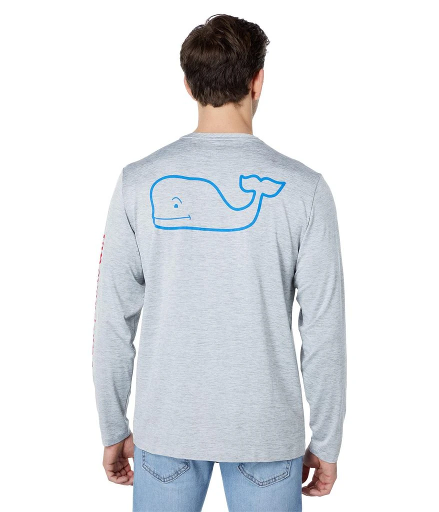 商品Vineyard Vines|Long Sleeve Whale Harbor T- Shirt,价格¥370,第1张图片