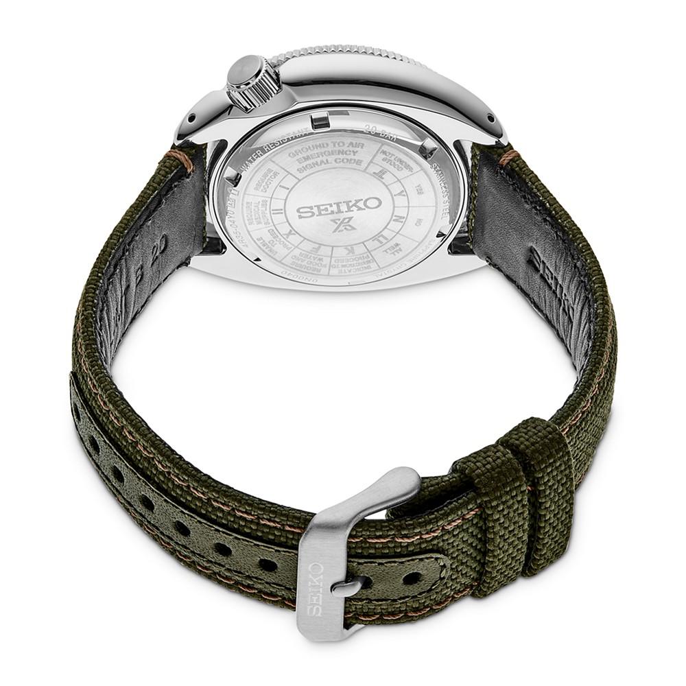 Men's Automatic Prospex Green Nylon Strap Watch 42mm商品第3张图片规格展示