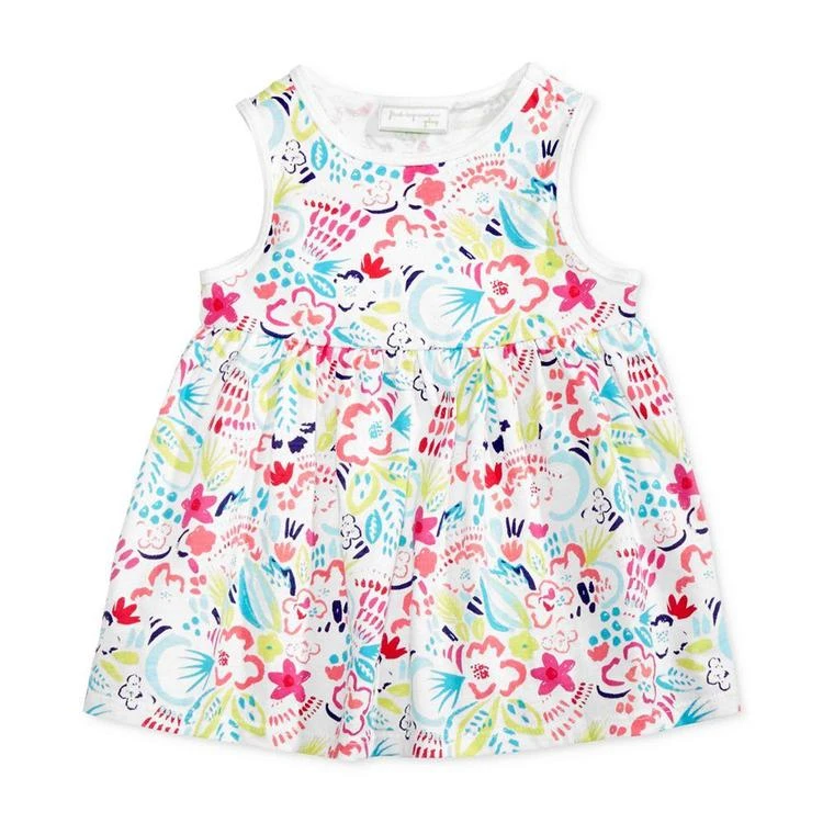 商品First Impressions|Tropical-Print Cotton Babydoll Tunic, Baby Girls (0-24 months), Created for Macy's,价格¥28,第2张图片详细描述