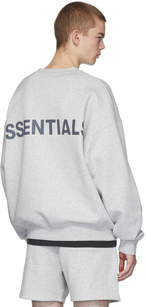 商品Essentials|Grey Fleece Sweatshirt 卫衣,价格¥628,第3张图片详细描述