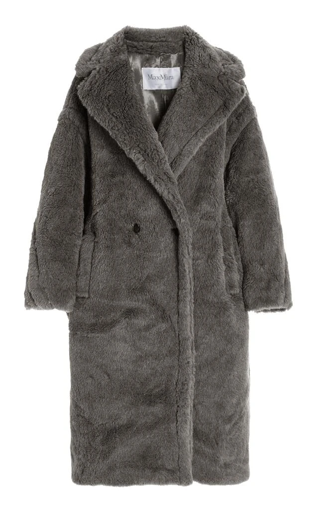 商品Max Mara|Max Mara - Women's Oversized Teddy Cocoon Coat - Grey - M - Moda Operandi,价格¥18132,第1张图片