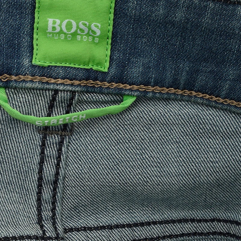 Hugo Boss 雨果博斯 新款男士棉质蓝色运动休闲时尚牛仔裤长裤 C-DELAWARE1-7471-477 商品