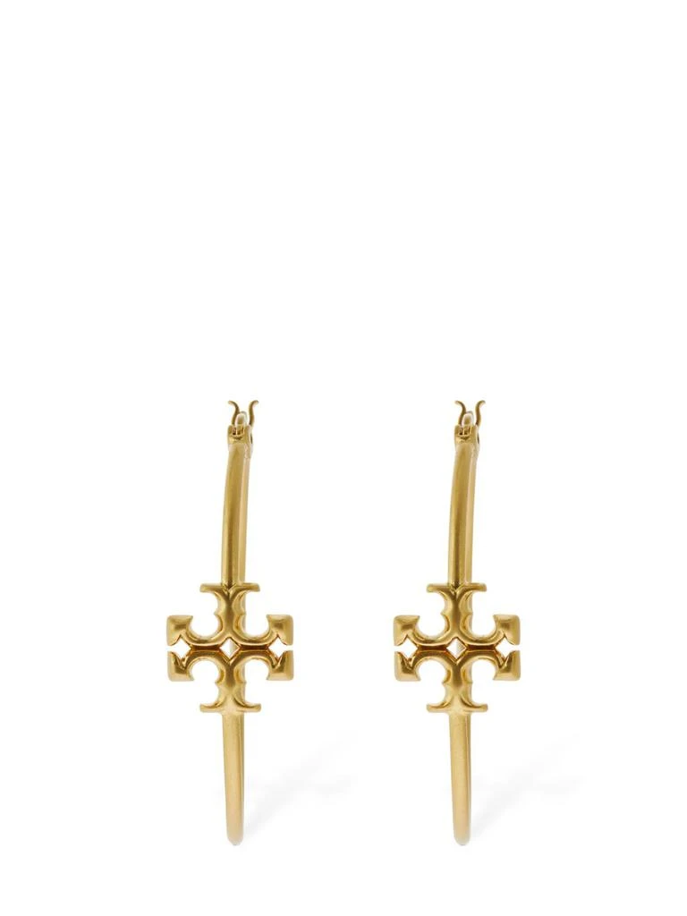 商品Tory Burch|Eleanor Hoop Earrings,价格¥1016,第2张图片详细描述