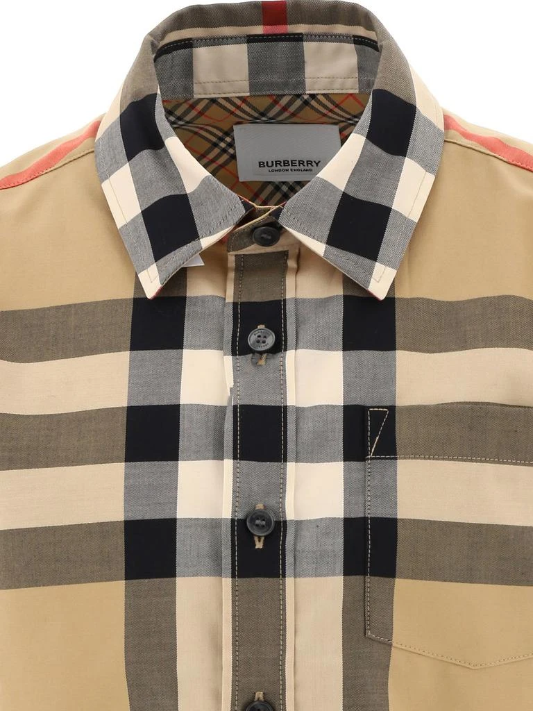 商品Burberry|Burberry Kids Vintage Checked Short-Sleeved Shirt,价格¥1040-¥1777,第3张图片详细描述