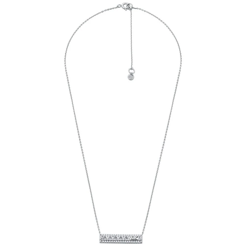 商品Michael Kors|Tapered Baguette Bar Pendant and Earrings Gift Set,价格¥1469,第3张图片详细描述