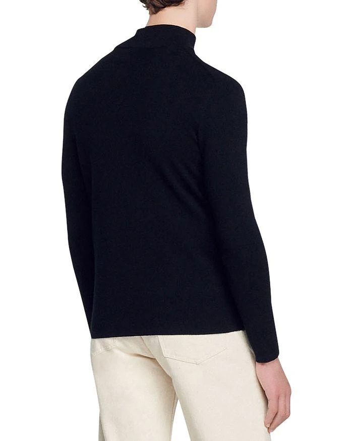 商品Sandro|Wool Half Zip Sweater,价格¥2881,第2张图片详细描述