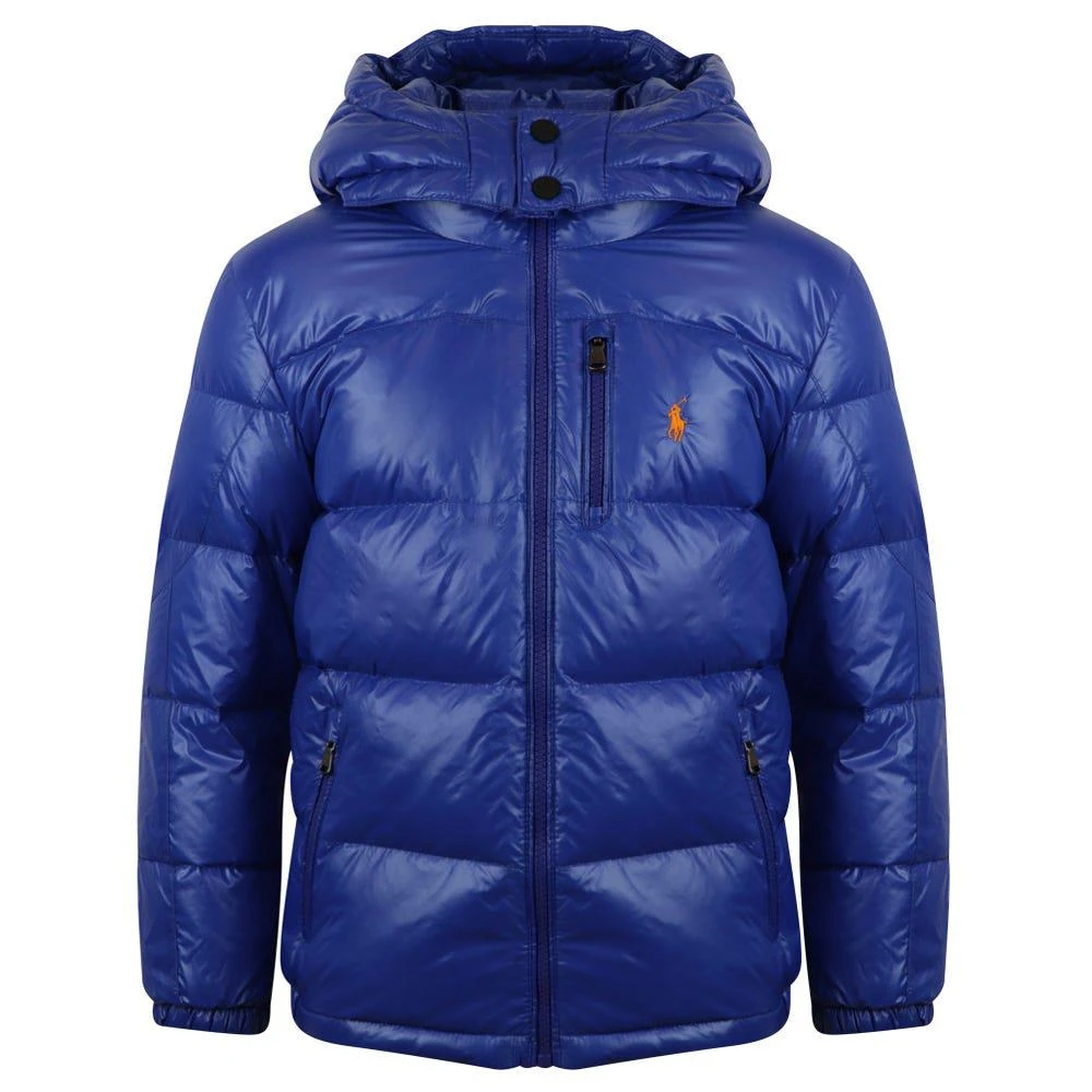 商品Ralph Lauren|Blue Down Puffer Jacket,价格¥958,第1张图片