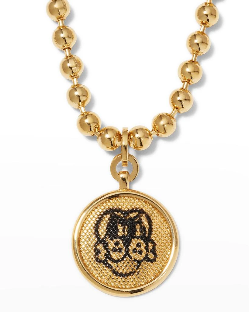 商品Givenchy|x Chito Men's Finesse Pup Dog Tag-Effect Pendant Necklace,价格¥4982,第1张图片