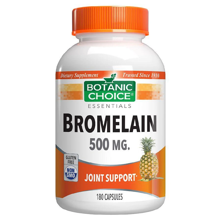 商品Botanic Choice|Bromelain 500MG Joint Support Capsules,价格¥249,第1张图片