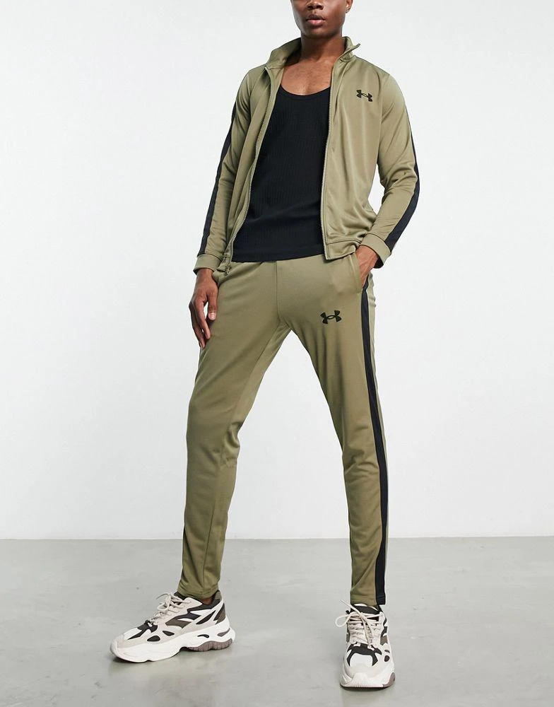 商品Under Armour|Under Armour tracksuit set in khaki,价格¥426,第1张图片