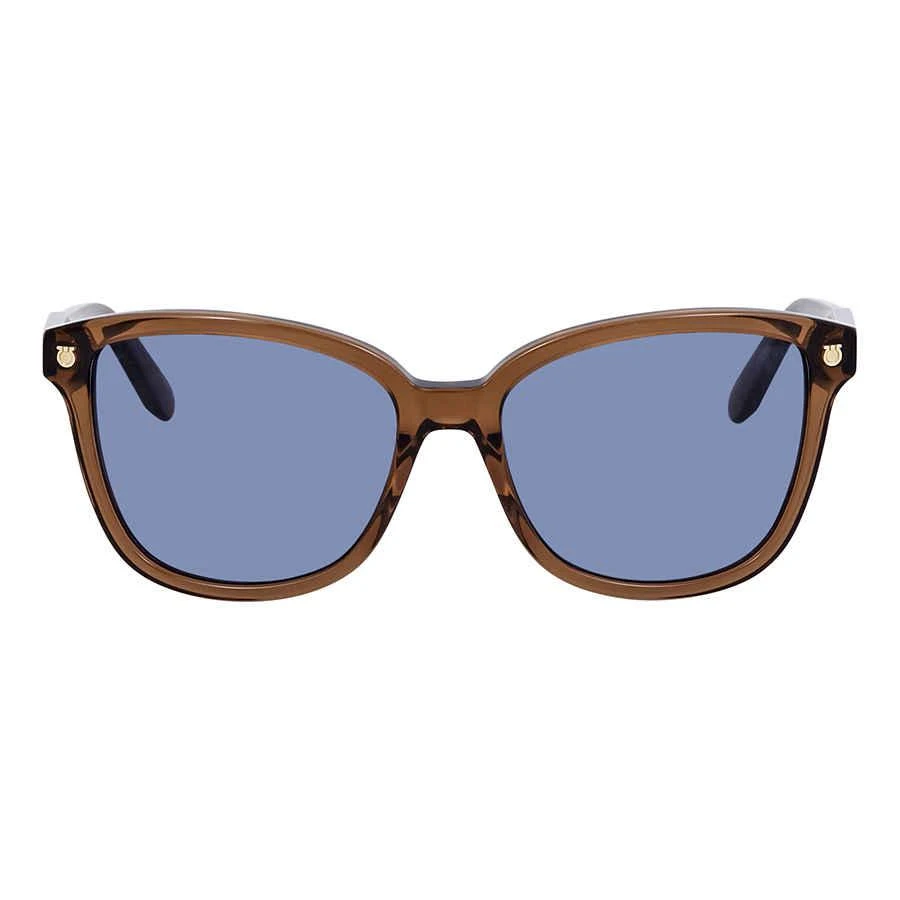 商品Salvatore Ferragamo|Ferragamo Blue Square Sunglasses SF815S 210 56,价格¥515,第2张图片详细描述