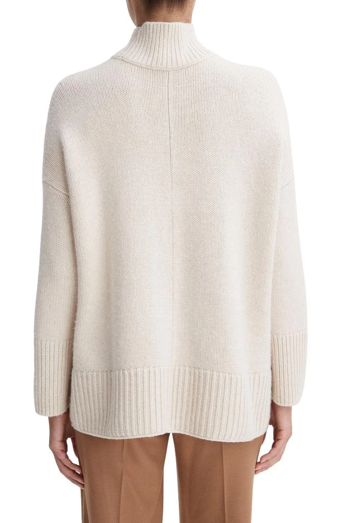 商品Vince|Oversize Wool & Cashmere Turtleneck Tunic Sweater,价格¥1051,第2张图片详细描述