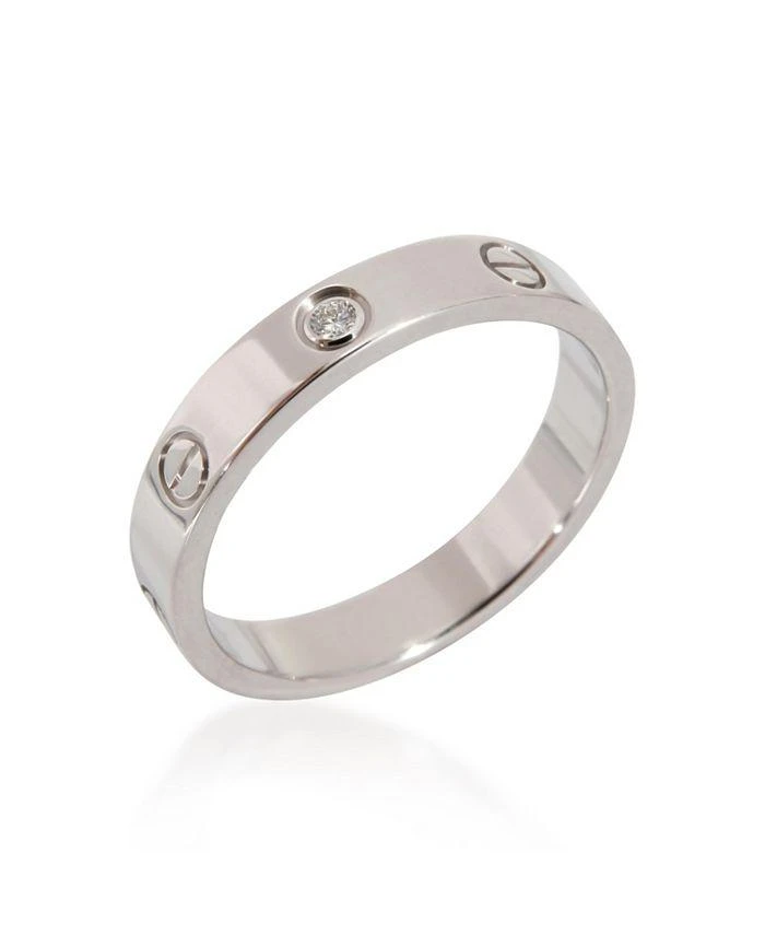 商品[二手商品] Cartier|LOVE Diamond Wedding Band in 18K White Gold,价格¥13097,第2张图片详细描述