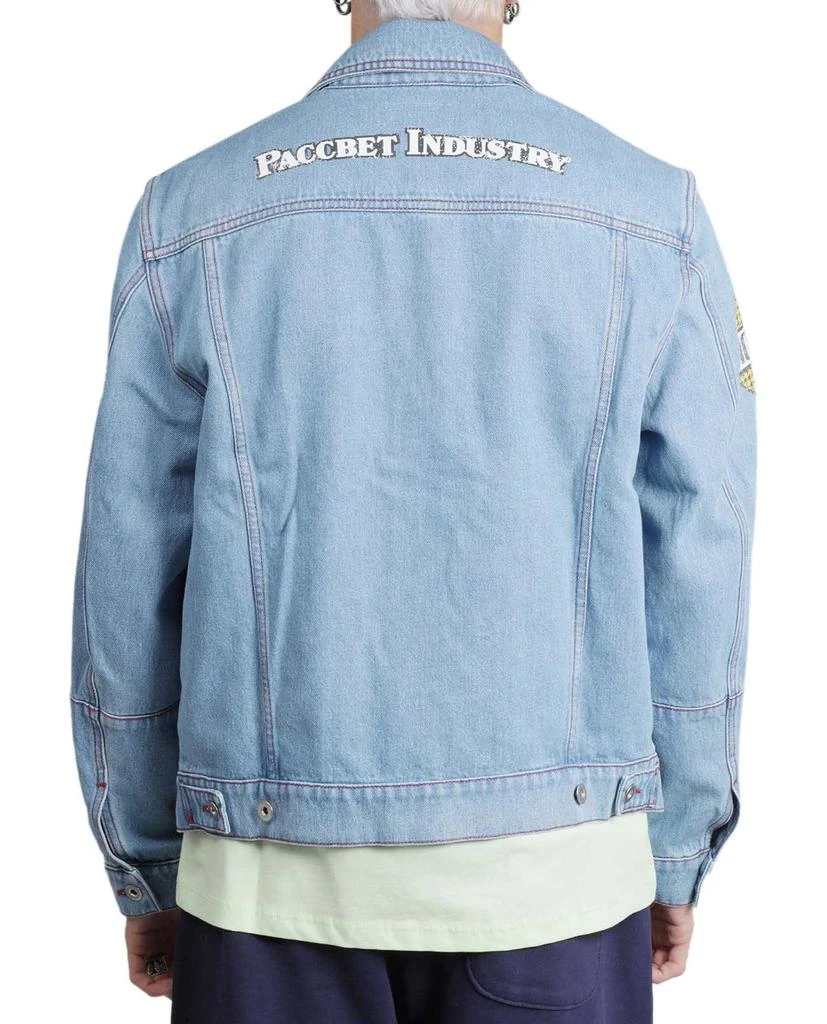 商品PACCBET|PACCBET Rassvet Light Blue Denim Jacket,价格¥2013,第3张图片详细描述