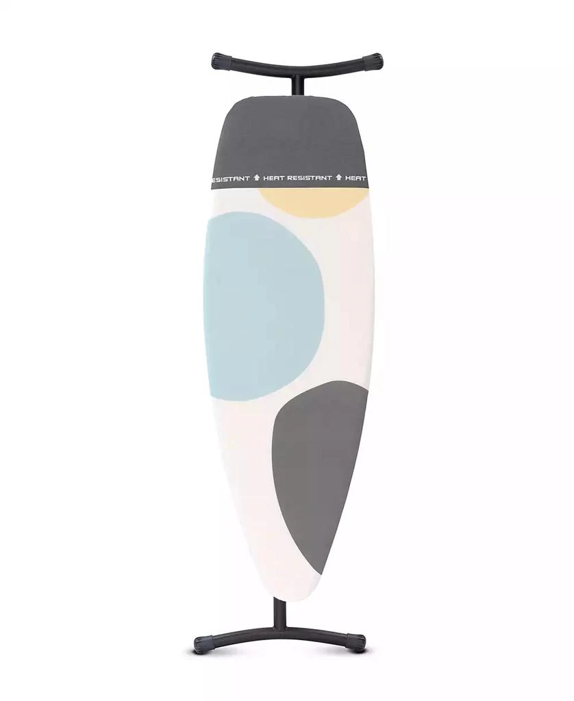 商品Brabantia|Ironing Board D, 53" x 18", 135 x 45 Centimeter with Heat Resistant Iron Parking Zone, 1.4" 35 Millimeter and Black Frame,价格¥1832,第1张图片