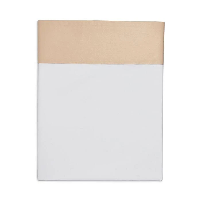 商品Hudson|Italian Cuff Flat Sheet, Queen- Exclusive,价格¥1021,第1张图片