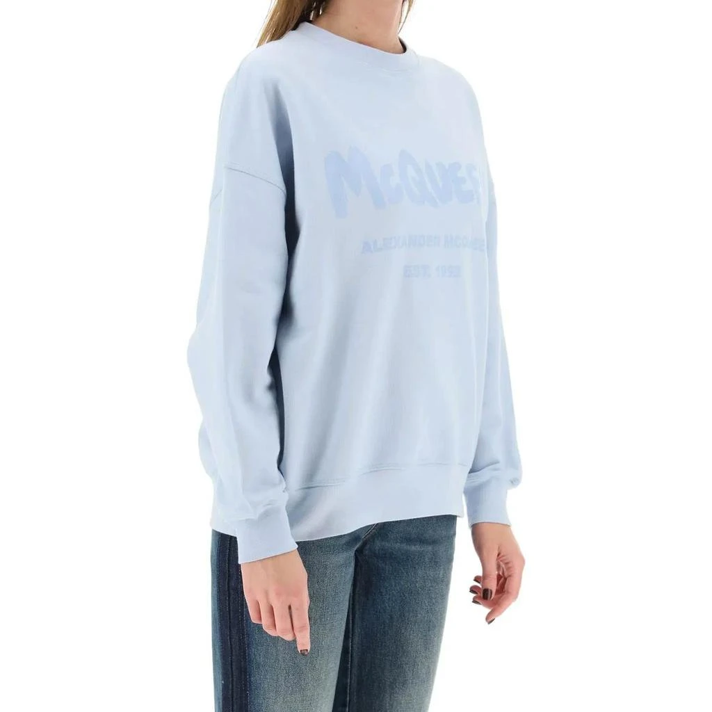 商品Alexander McQueen|Alexander Mcqueen Cotton Sweatshirt,价格¥3113,第2张图片详细描述