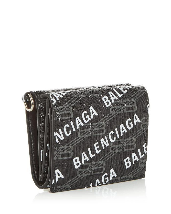 商品Balenciaga|Cash Mini Logo Print Leather Chain Wallet,价格¥4112,第5张图片详细描述