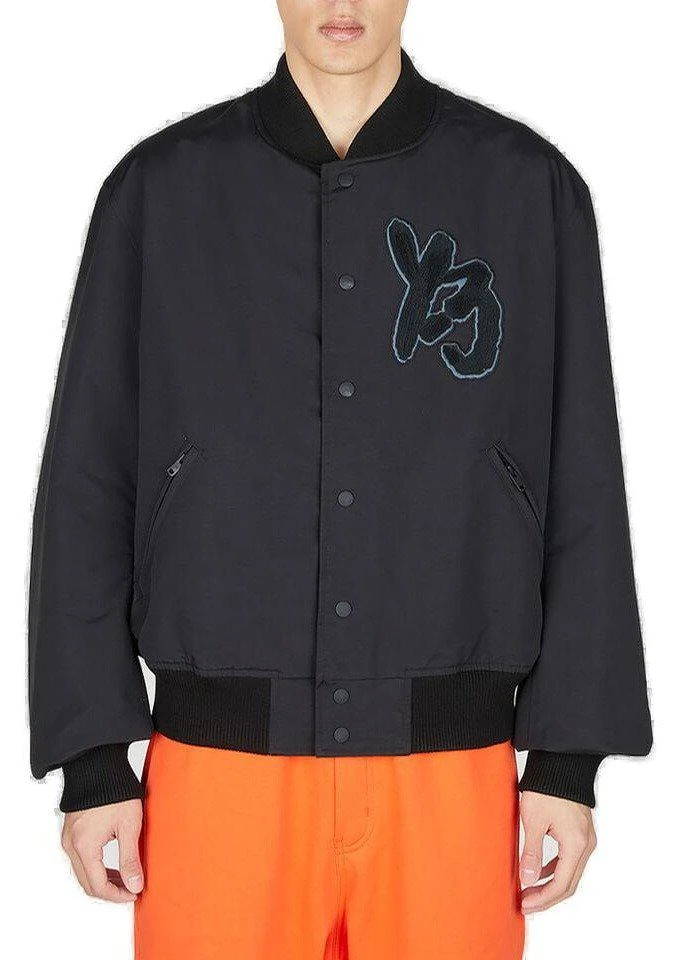 商品Y-3|Y-3 Logo-Patch Snapped Bomber Jacket,价格¥2825,第1张图片