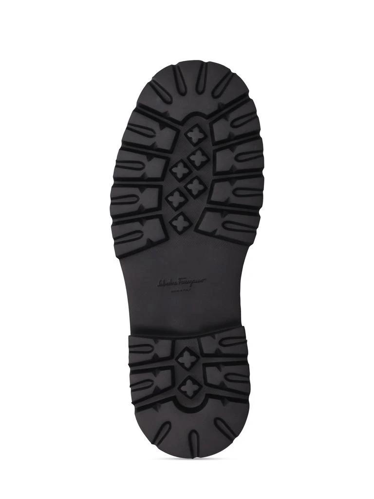 商品Salvatore Ferragamo|10mm Oderico Leather Ankle Boots,价格¥8487,第4张图片详细描述