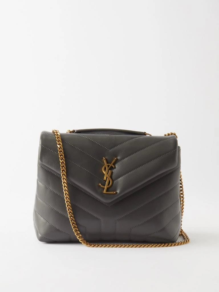 商品Yves Saint Laurent|Loulou small quilted-leather shoulder bag,价格¥24947,第1张图片