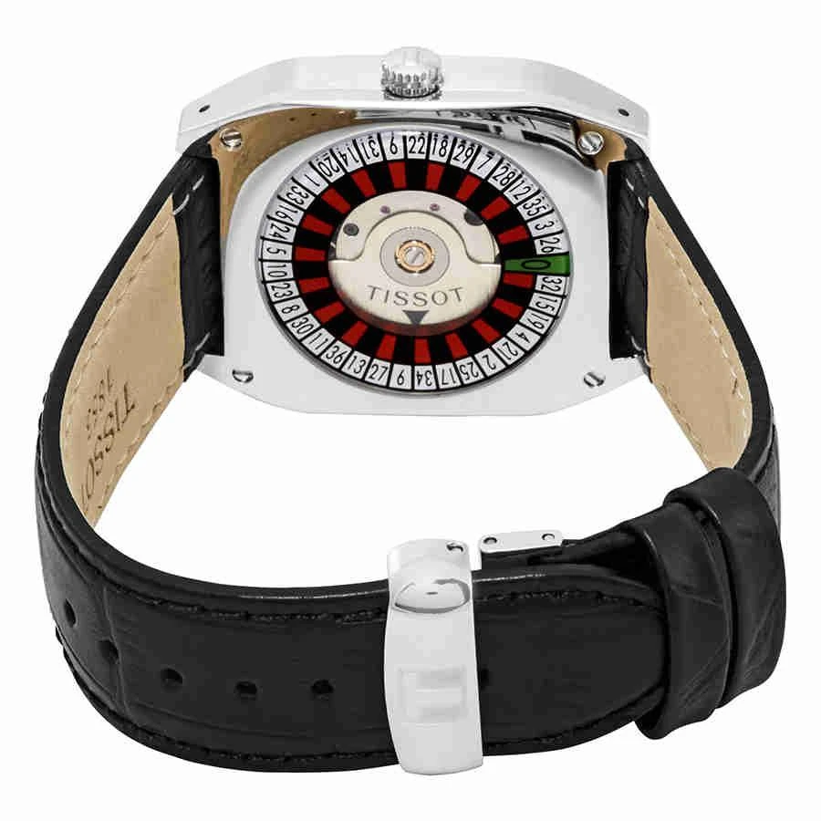 商品Tissot|T-Win Autoquartz Black Dial Ladies Watch T08.1.187.53,价格¥1755,第3张图片详细描述