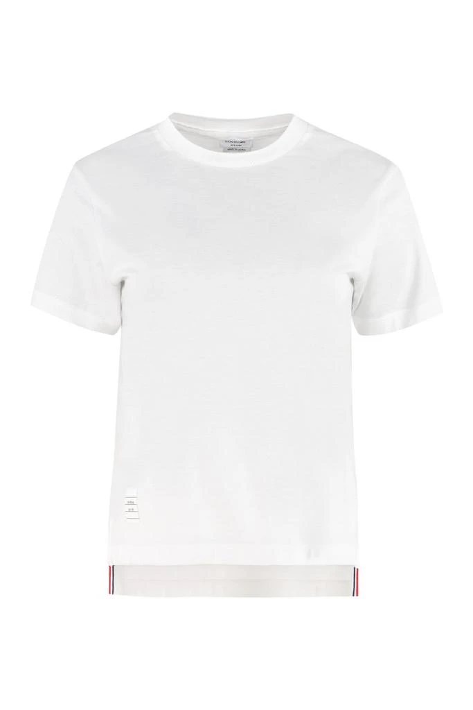 商品Thom Browne|Thom Browne Logo Patch Crewneck T-Shirt,价格¥1377,第4张图片详细描述