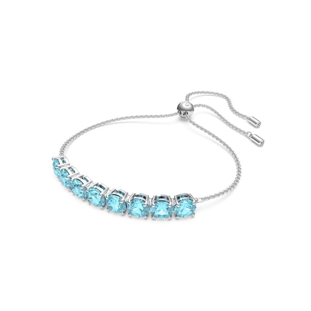 商品Swarovski|Exalta bracelet round cut blue rhodium plated,价格¥716,第3张图片详细描述