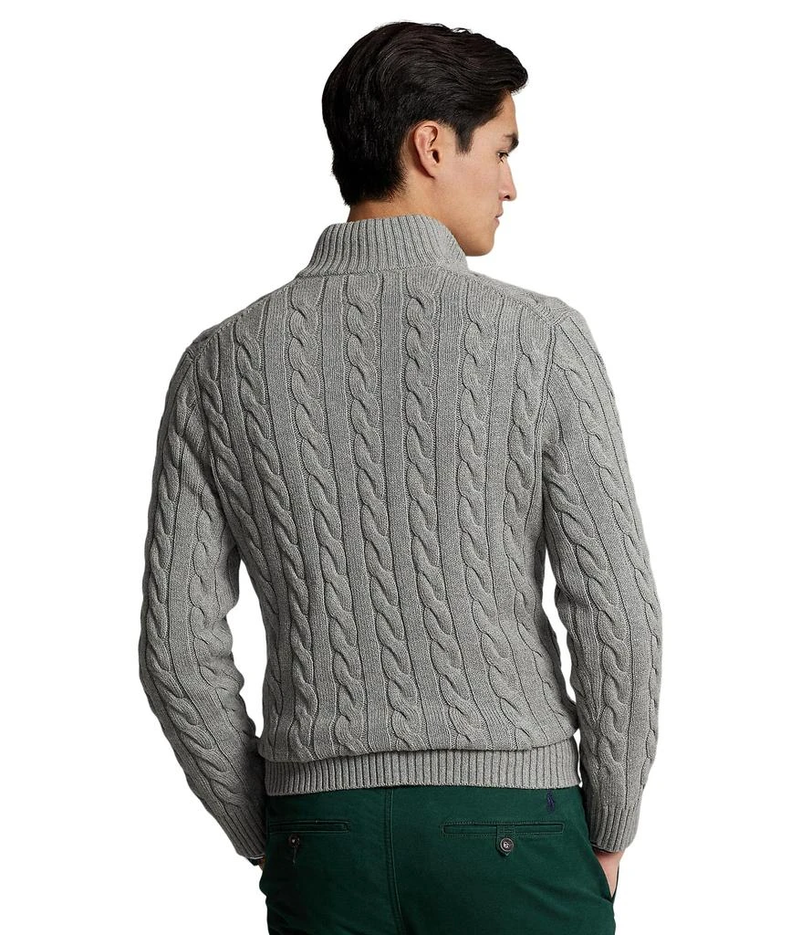 商品Ralph Lauren|Long Sleeve Cotton Cable 1/2 Zip,价格¥1087,第2张图片详细描述