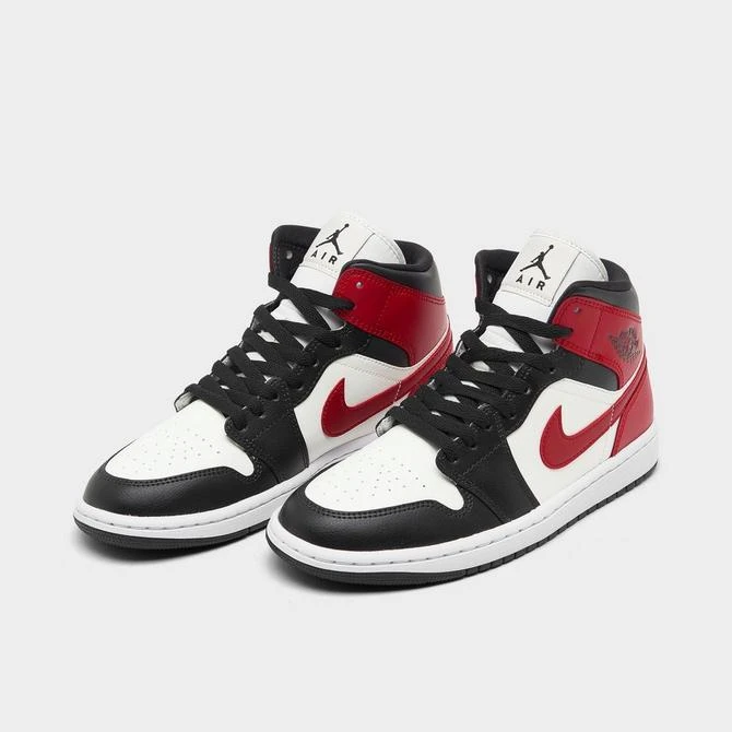 商品Jordan|Women's Air Jordan Retro 1 Mid Casual Shoes,价格¥484,第2张图片详细描述