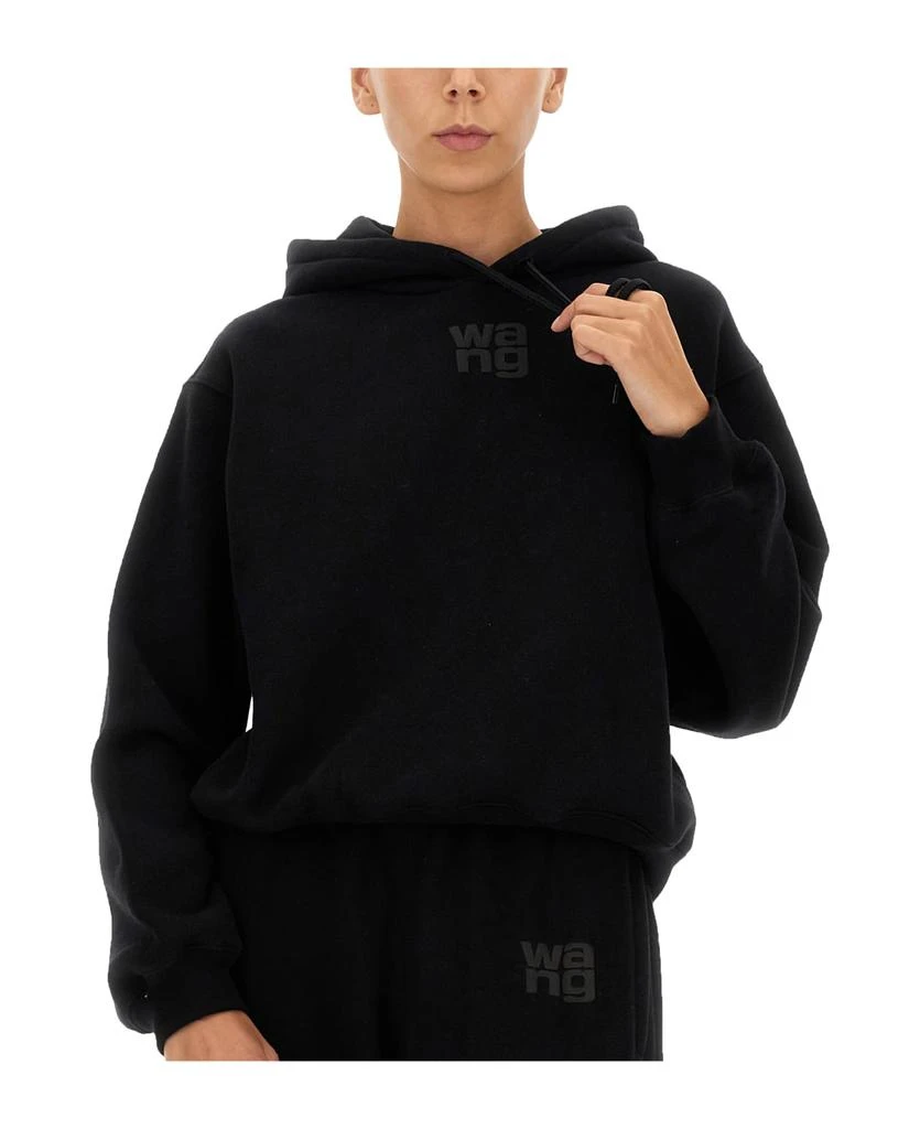 商品Alexander Wang|Sweatshirt With Embossed Logo,价格¥1744,第3张图片详细描述