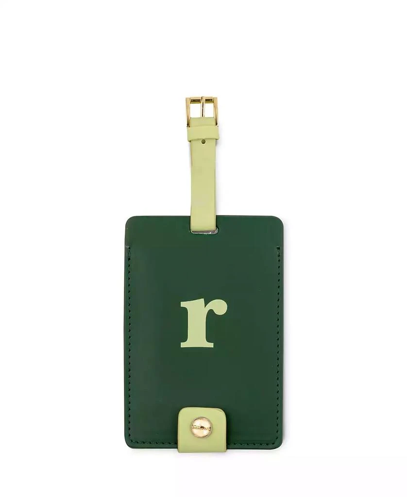 商品Kate Spade|New York Just Mine Initial Luggage Tag, R,价格¥119,第1张图片