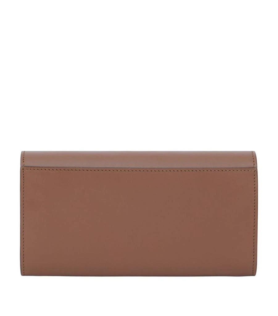 商品Burberry|Leather TB Monogram Continental Wallet,价格¥4718,第3张图片详细描述