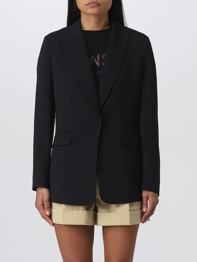 商品TWINSET|Twinset blazer in crêpe cady,价格¥1554-¥3108,第1张图片