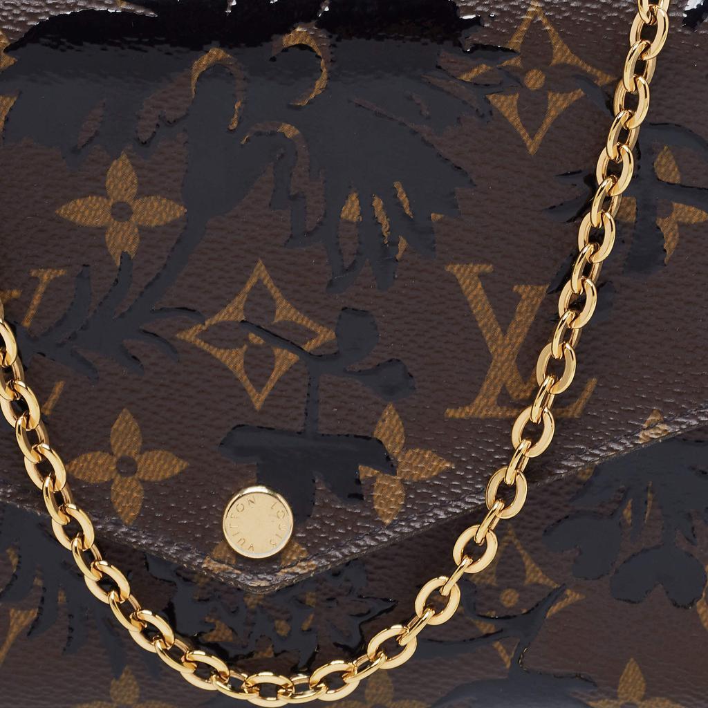 商品[二手商品] Louis Vuitton|Louis Vuitton Monogram Canvas Limited Edition Blossom Pochette Felicie Clutch Bag,价格¥9516,第7张图片详细描述