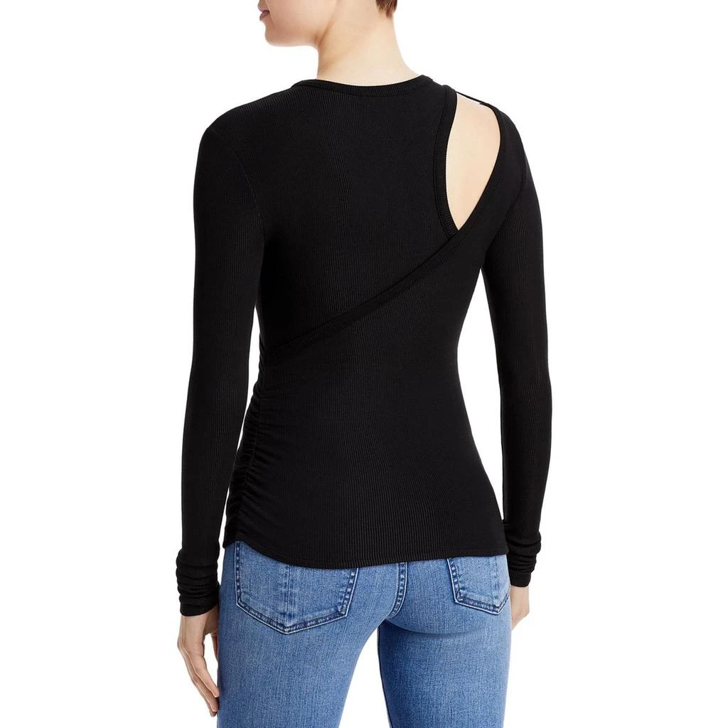 商品n:philanthropy|n:PHILANTHROPY Womens Alexis Cutout Faux Wrap Pullover Top,价格¥105,第2张图片详细描述