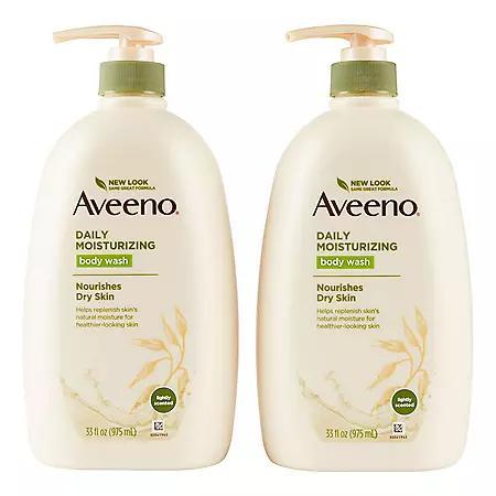 商品Aveeno|保湿沐浴液(33 fl. oz.2支),价格¥122,第7张图片详细描述